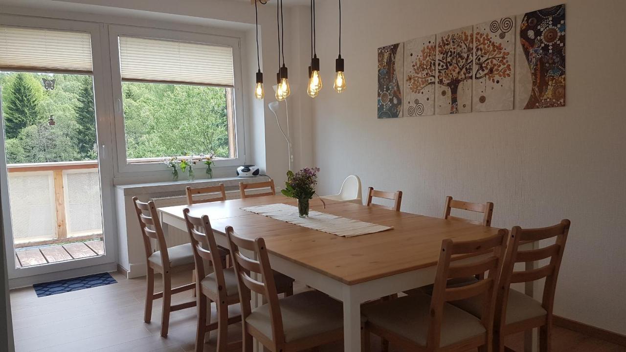 Mapamajo Home Base - Familienunterkunft Mit Sauna Oberwiesenthal Exterior foto